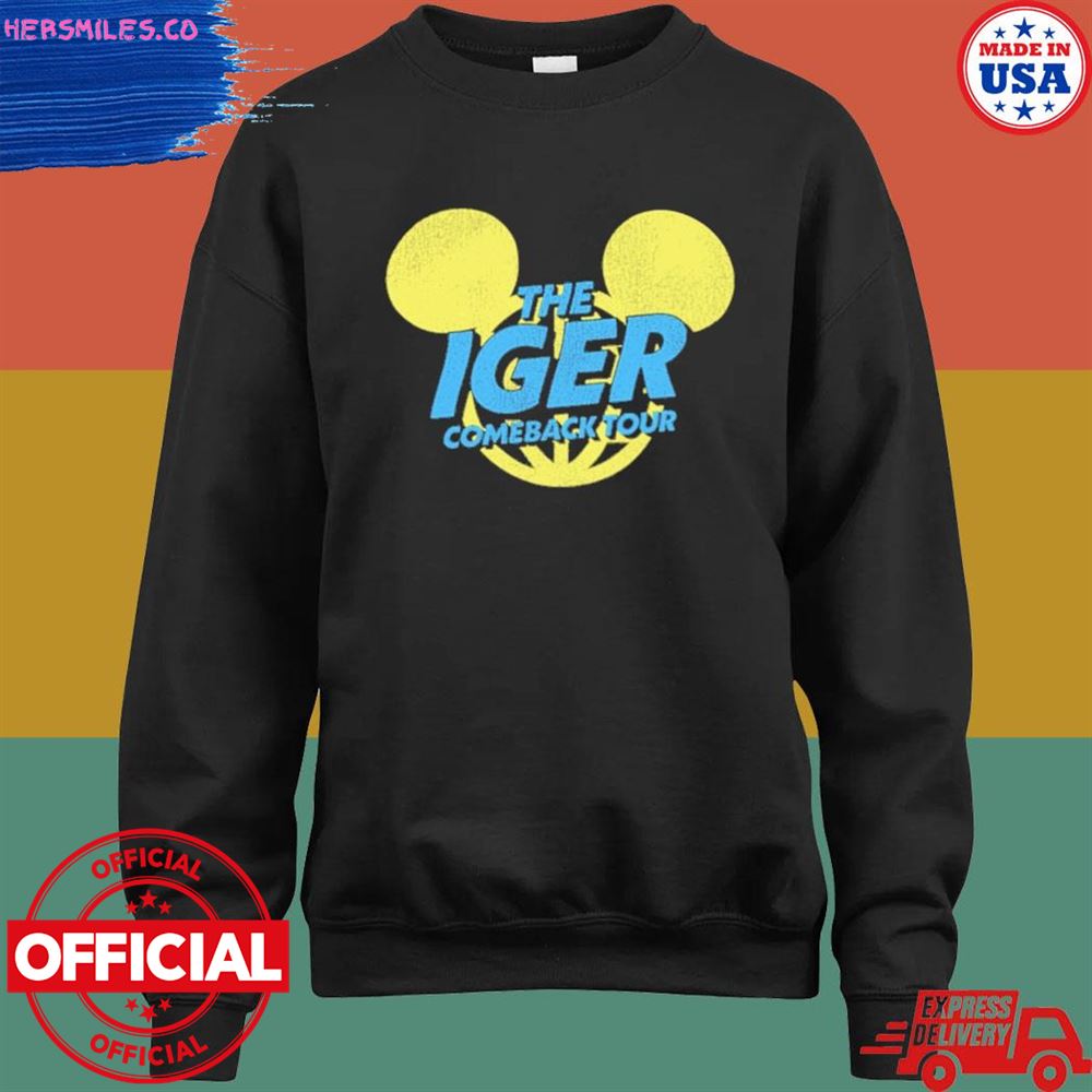 The iger comeback tour shirt The iger comeback tour shirt