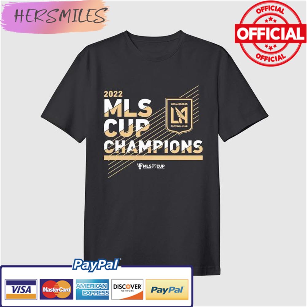 The LAFC 2022 MLS Cup Champions Period T-shirt