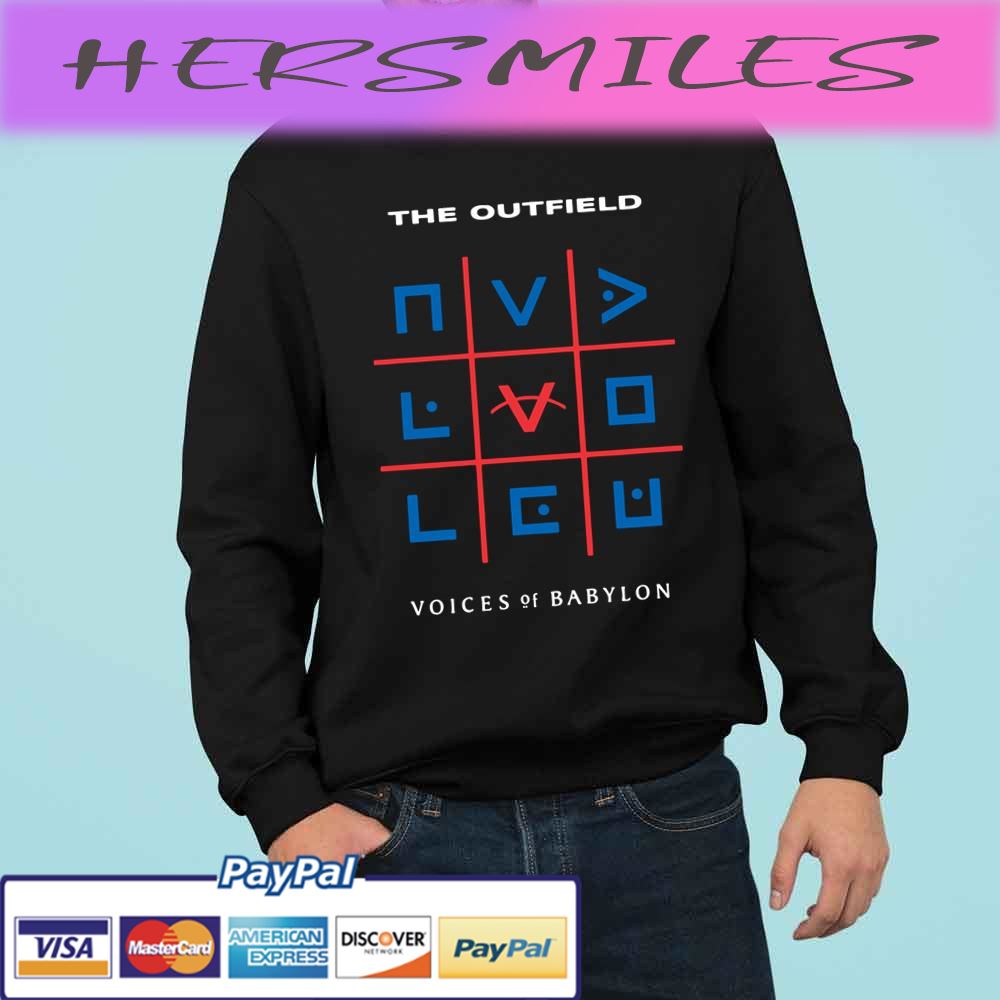 The Outfield Rock Band Voices Of Babylon Trending Unisex  T-shirt