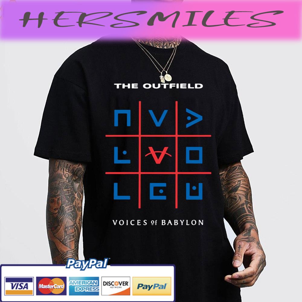 The Outfield Rock Band Voices Of Babylon Trending Unisex  T-shirt