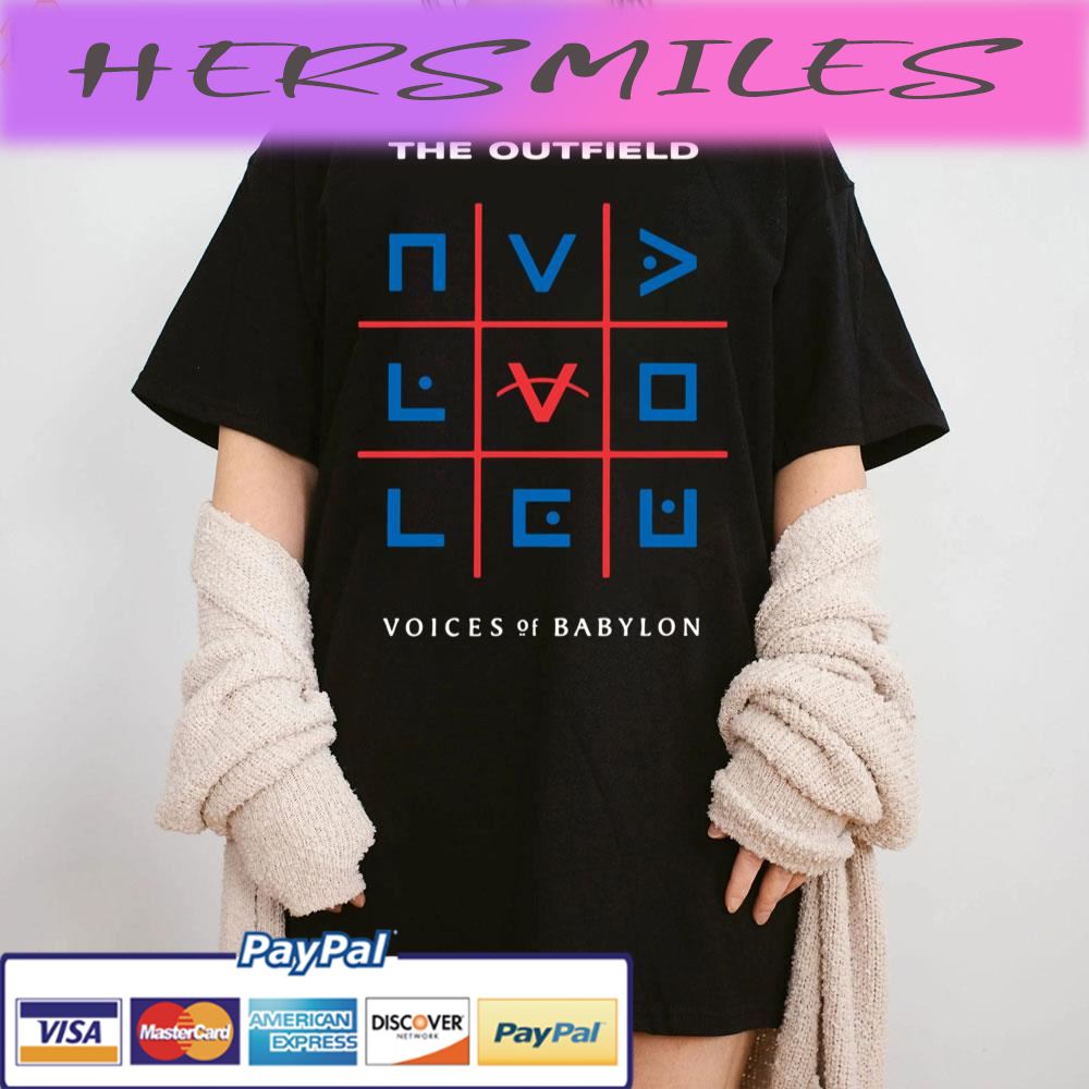 The Outfield Rock Band Voices Of Babylon Trending Unisex T-shirt The Outfield Rock Band Voices Of Babylon Trending Unisex T-shirt