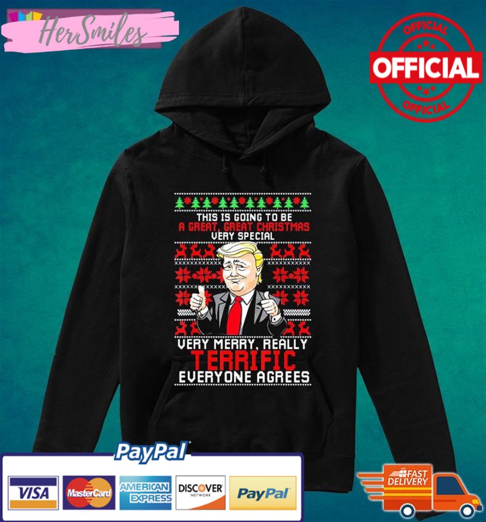 This Is Going To Be A Great Christmas Fun Trump Ugly Sweater Shirt