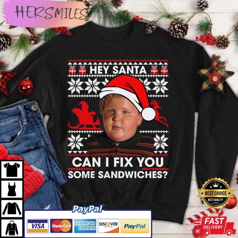 Thurman Merman Hey Santa Can I Fix You Some Sandwiches Best T-Shirt Thurman Merman Hey Santa Can I Fix You Some Sandwiches Best T-Shirt
