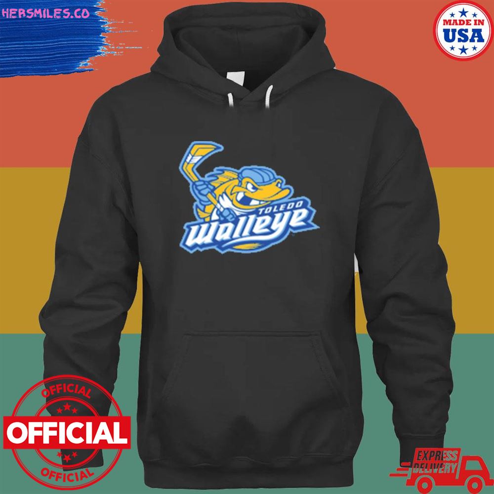 Toledo Walleye Logo Grey Walleye Helmet 2022 shirt
