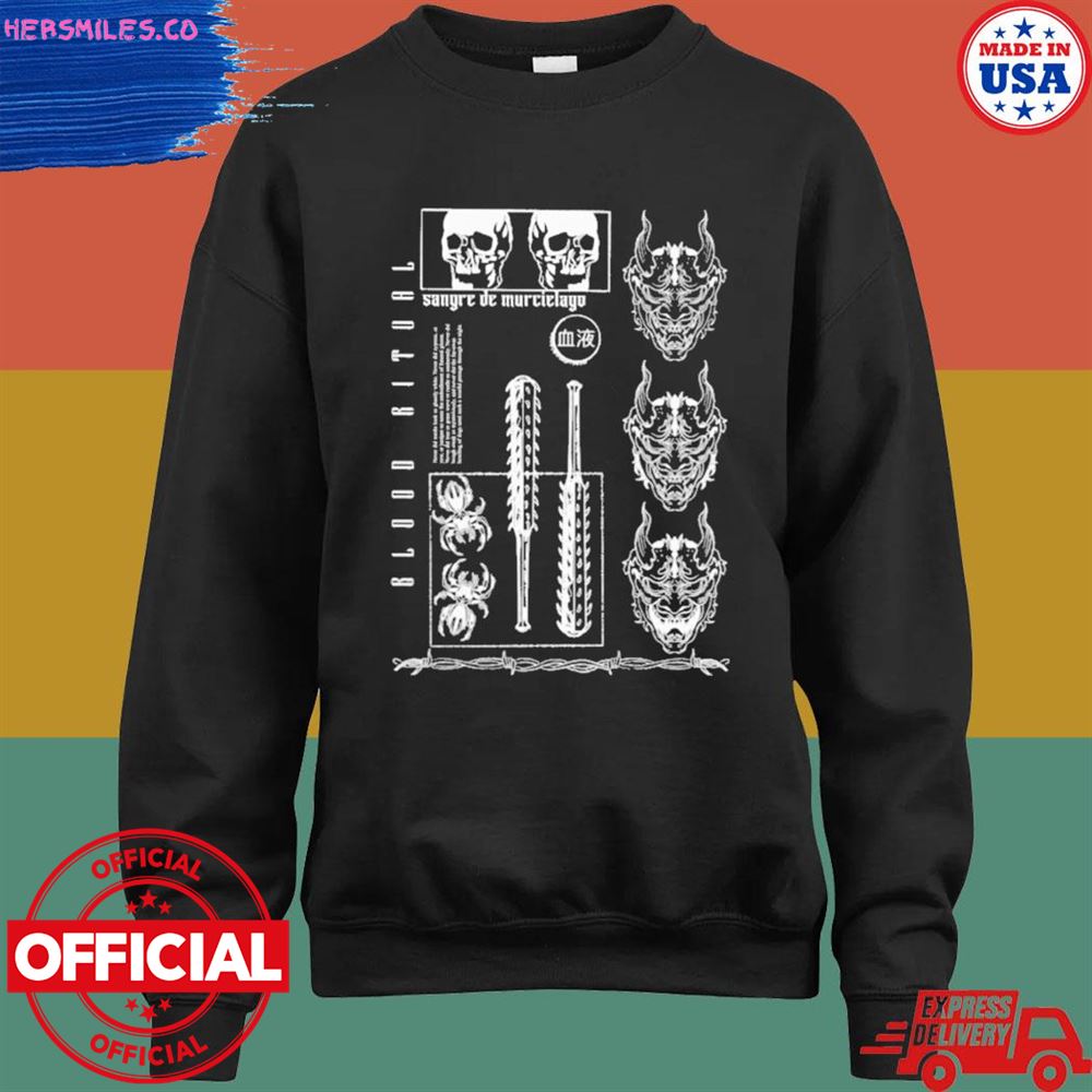 Trappy-Chan Wearing Blood Ritual shirt Trappy-Chan Wearing Blood Ritual shirt