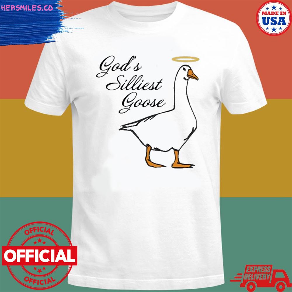Trashcan Paul god’s silliest goose shirt