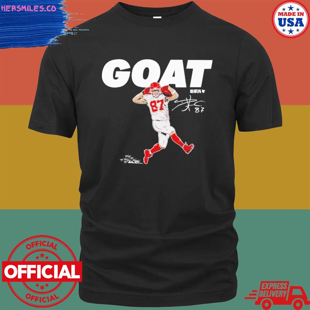 Travis Kelce Goat shirt