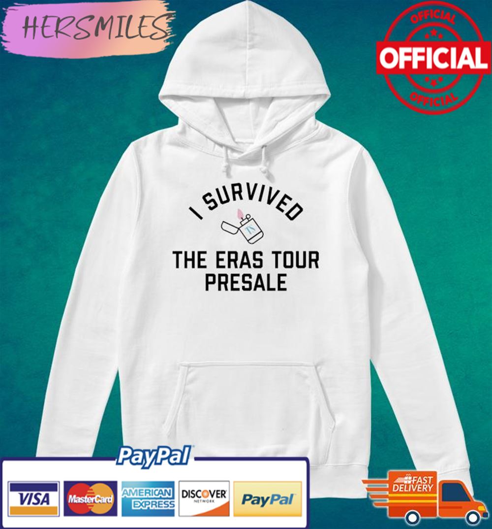 TS I Survived The Eras Tour Presale T-shirt