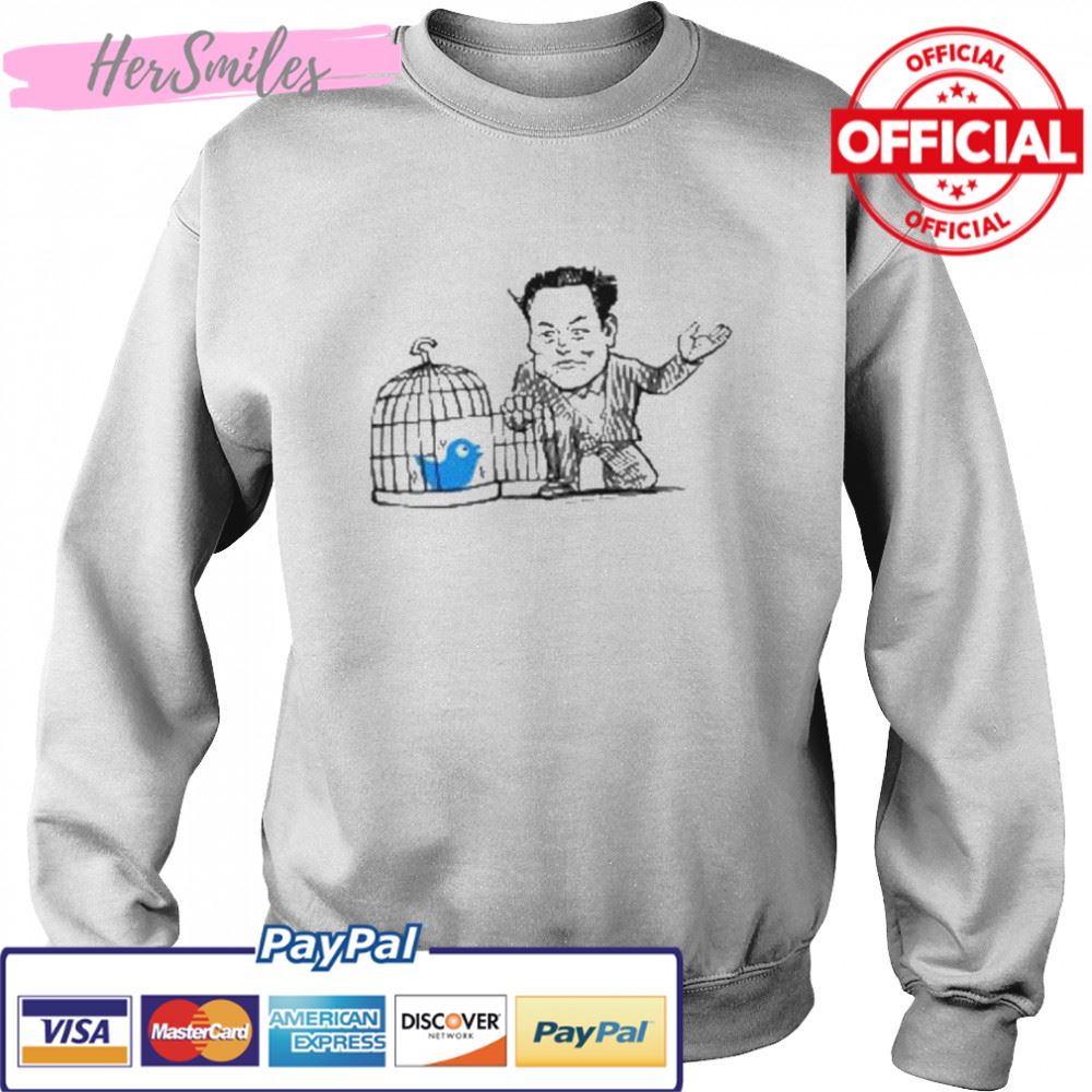 Twitter Elon Musk Has Finally Set The Blue Bird Free Shirt Twitter Elon Musk Has Finally Set The Blue Bird Free Shirt