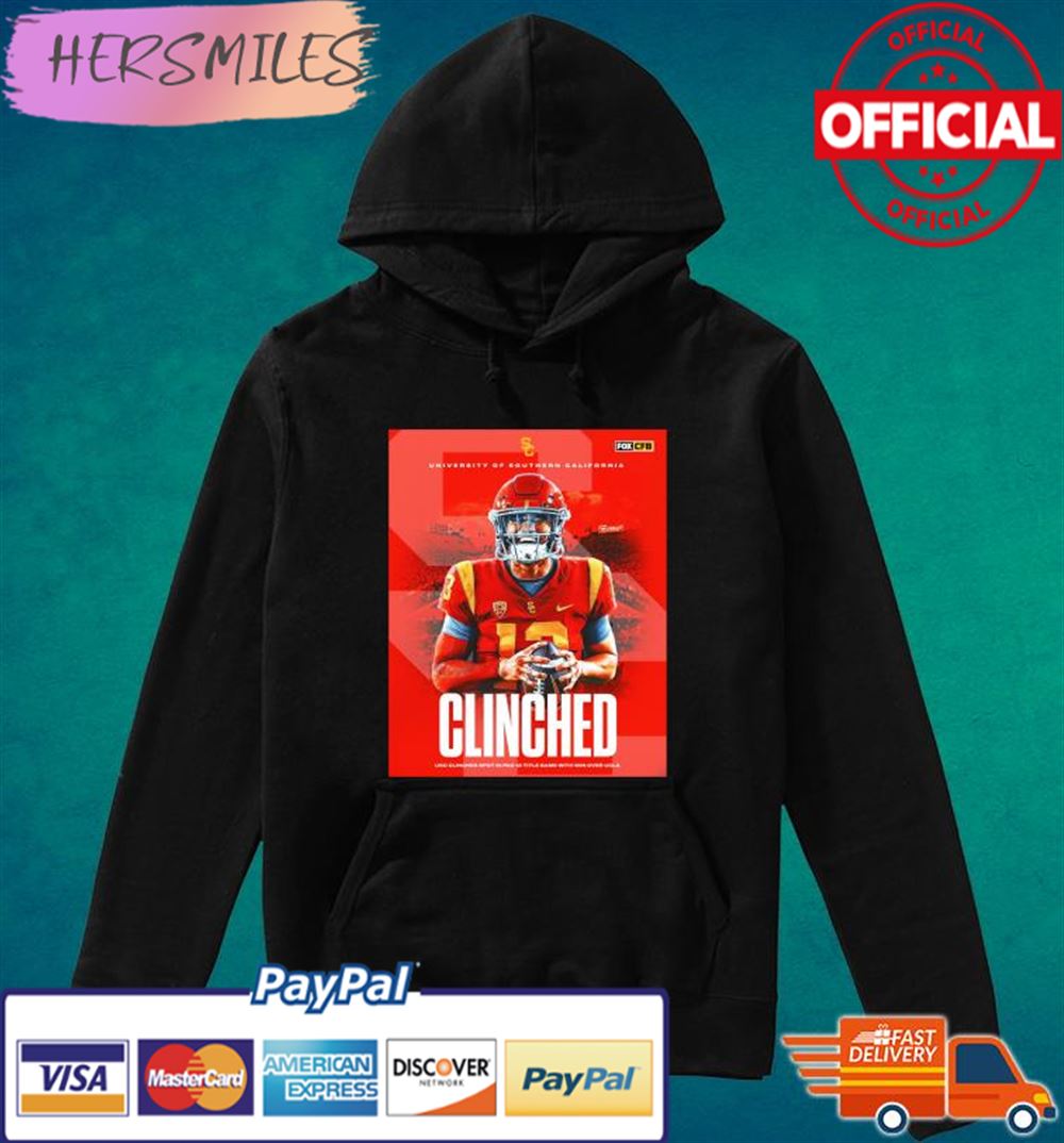 University Of Southern California Football 2022 Pac-12 Cinched T-shirt