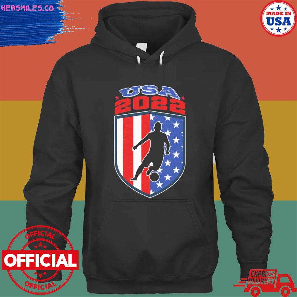 Usa soccer team Football united states flag 2022 cup shirt