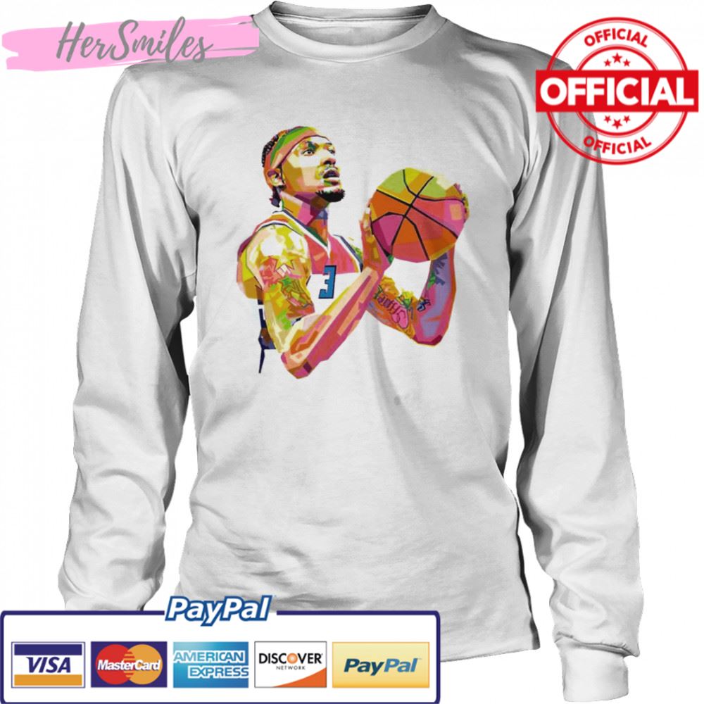 Vector painting Bradley Beal basketball t-shirt Vector painting Bradley Beal basketball t-shirt