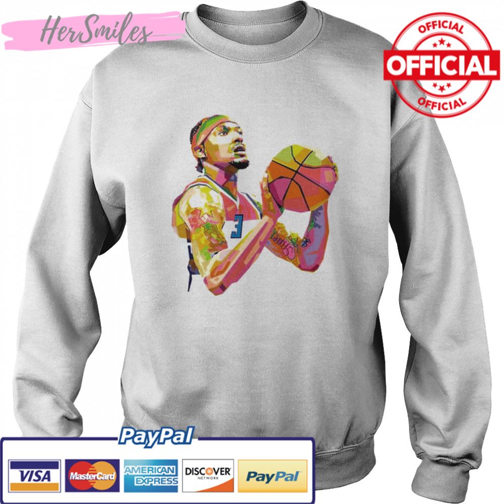 Vector painting Bradley Beal basketball t-shirt Vector painting Bradley Beal basketball t-shirt
