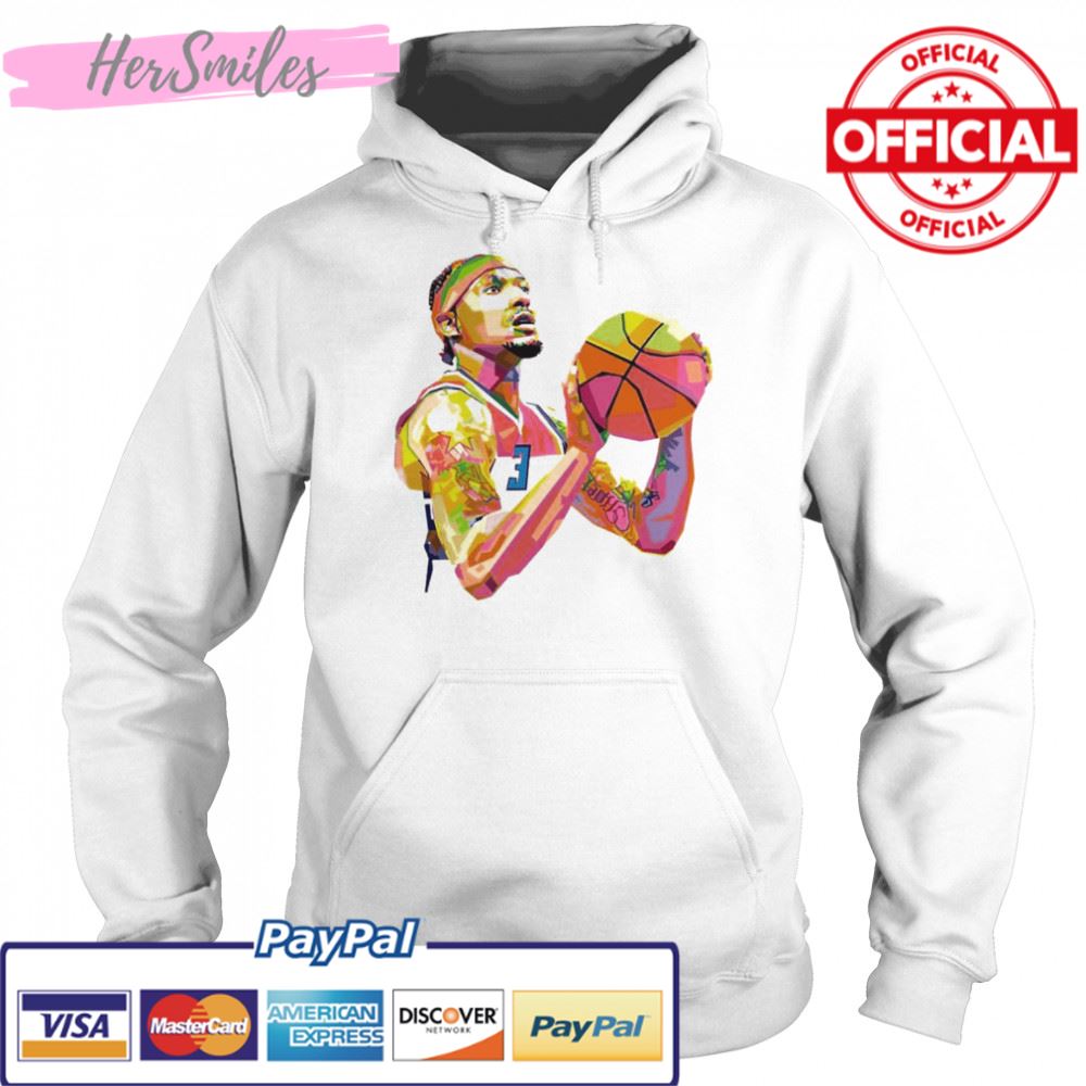 Vector painting Bradley Beal basketball t-shirt Vector painting Bradley Beal basketball t-shirt
