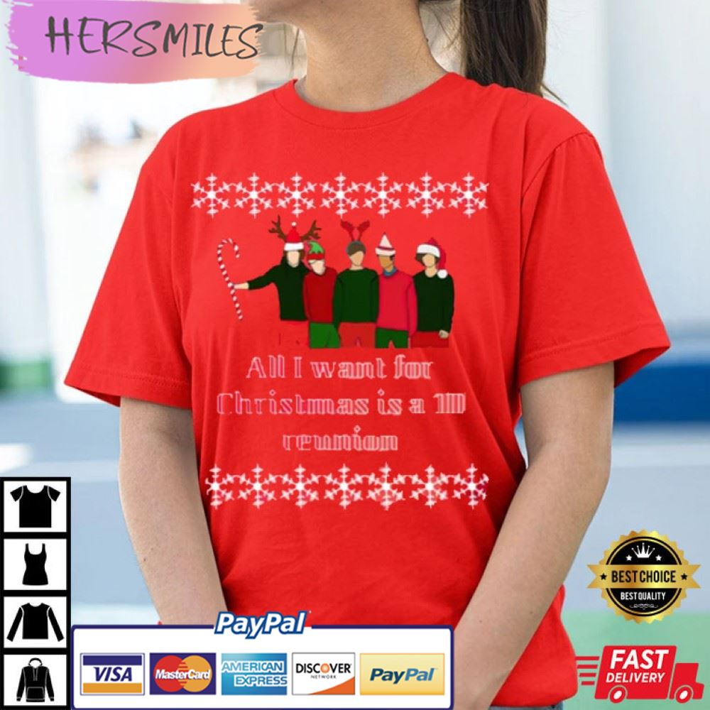 Vinatge One Direction Christmas Best T-Shirt