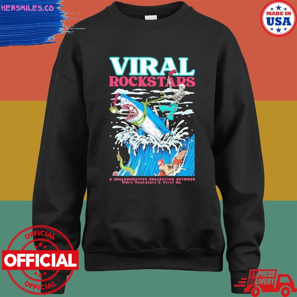 Viral rockstars a collaborative collection between shirt Viral rockstars a collaborative collection between shirt