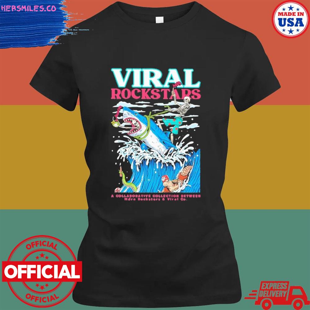 Viral rockstars a collaborative collection between shirt Viral rockstars a collaborative collection between shirt