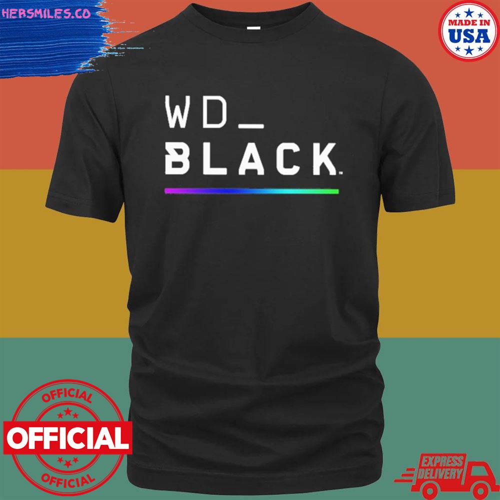 Western Digital Merch Wd Black shirt