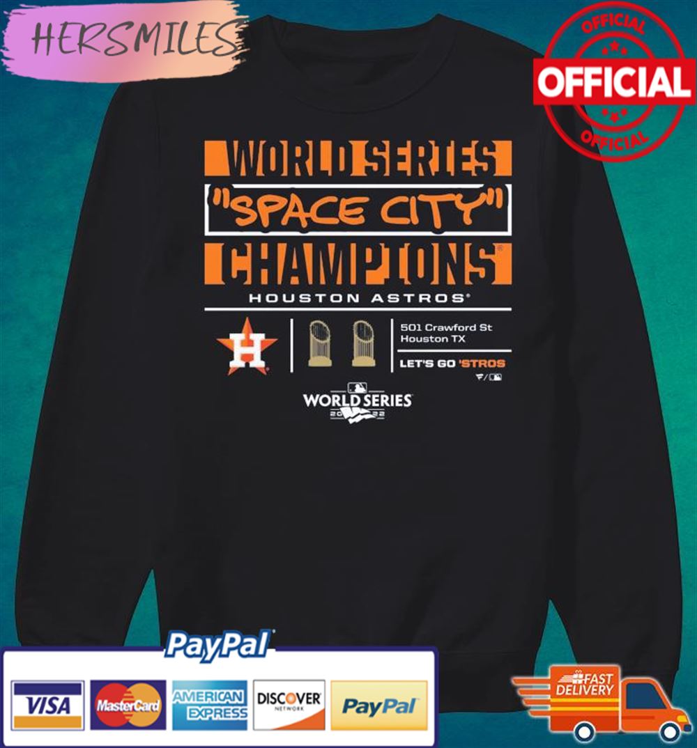 World Series Space City Houston Astros Champions 2022 T-shirt World Series Space City Houston Astros Champions 2022 T-shirt