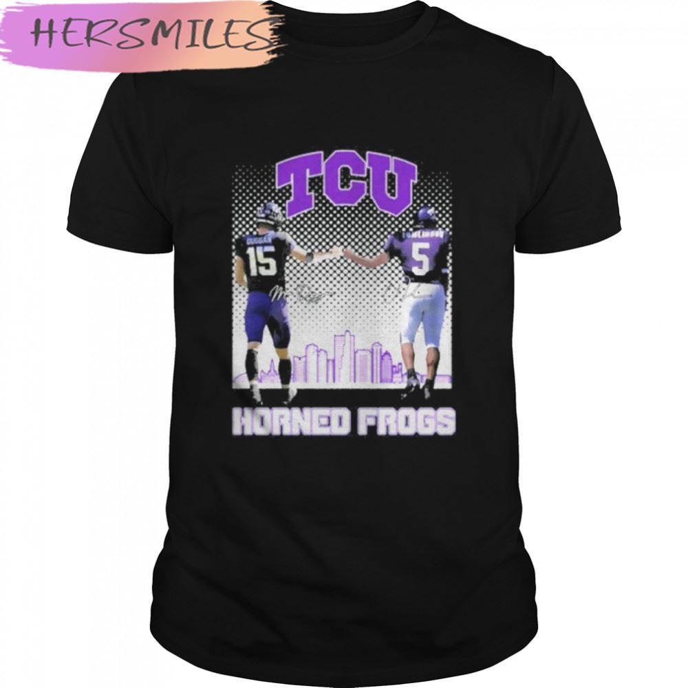 TCU Horned Frogs team Duggan and Tomlinson champions T-shirt