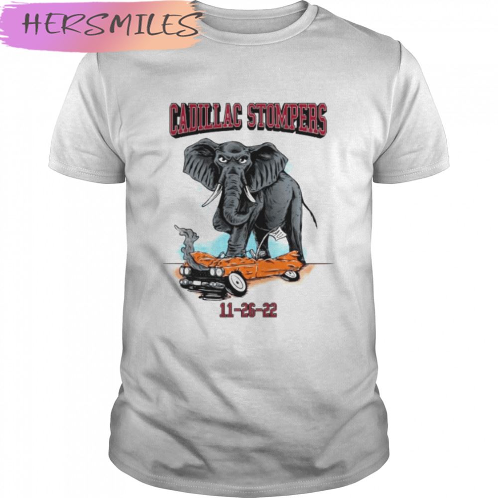 Alabama Crimson Tide Beat Auburn Tigers 2022 Cadillac Stompers T-shirt