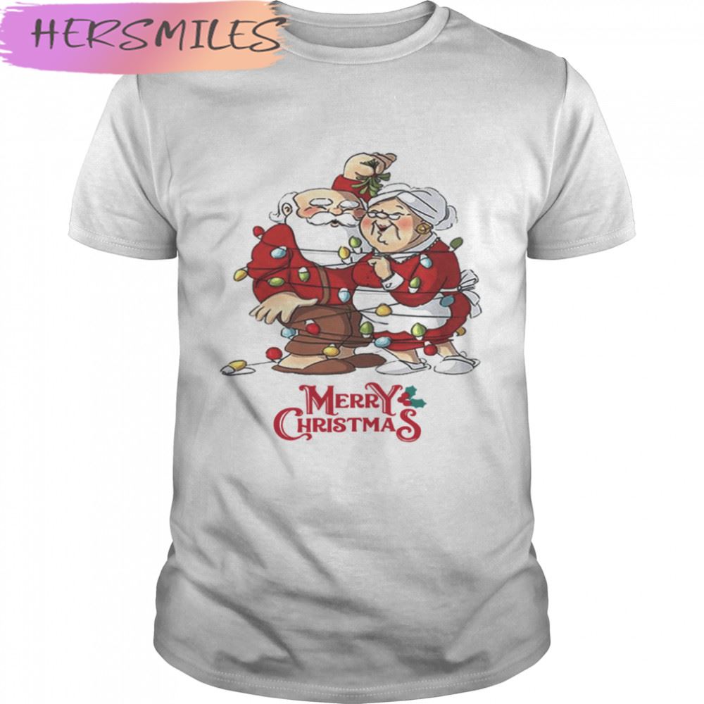 Christmas 2022 Grandma And Grandpa T-shirt