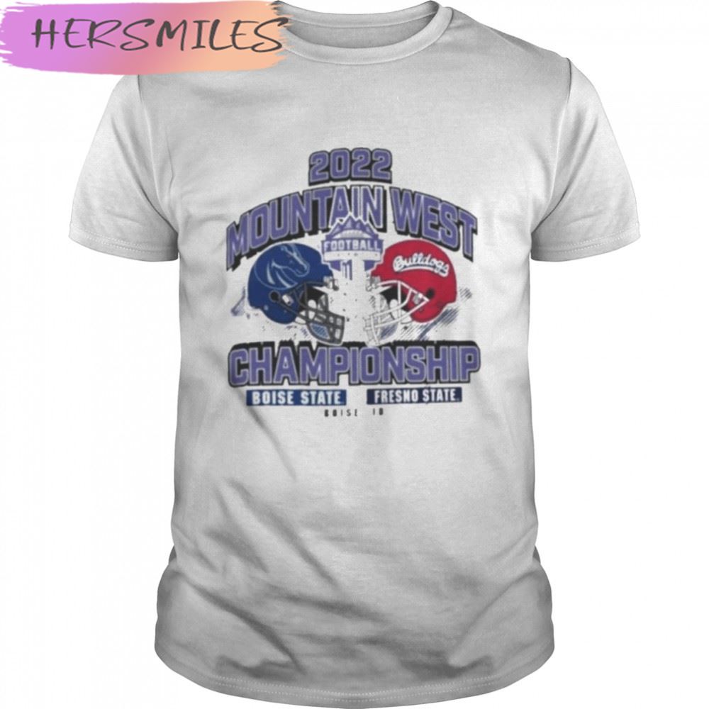 Boise State Vs Fresno State 2022 Mountain West Football Championship Shirt