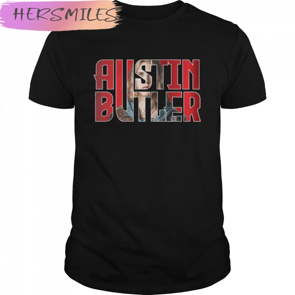 Austin Butler Logo Typographic T-shirt