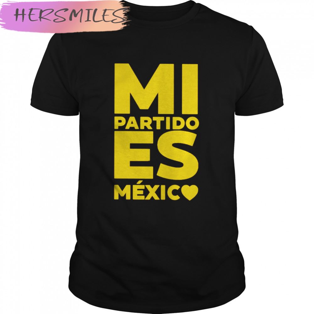 Edysmolworld mI partido es Mexico T-shirt
