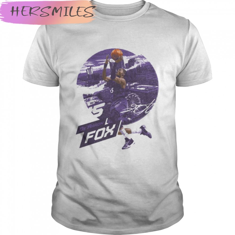 City Emblem Sacramento Kings De’aaron Fox T-shirt