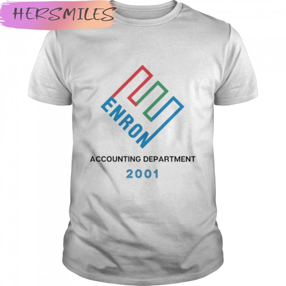Enron accounting department T-shirt