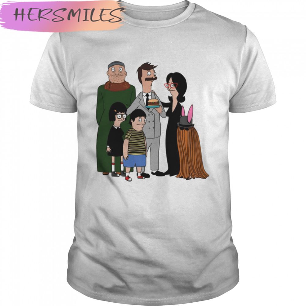 The Addams Family Is An Cartoon Comedy Film T-shirt