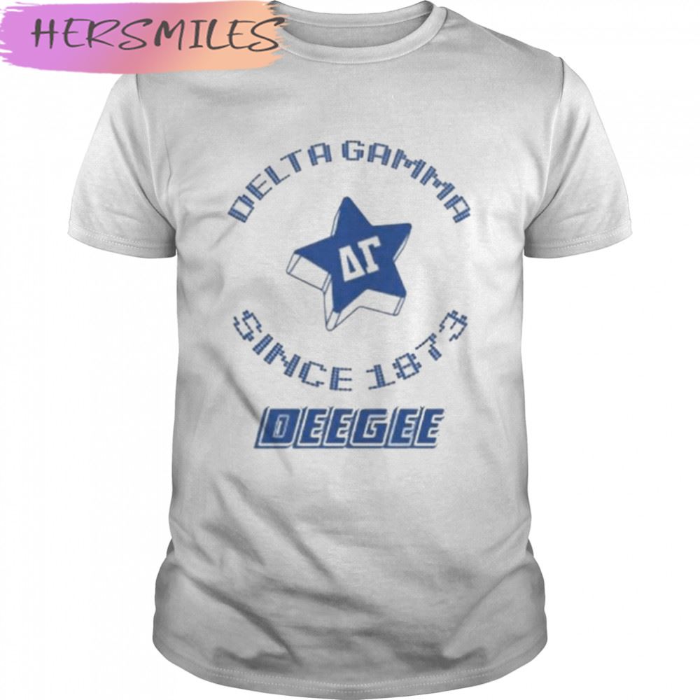Delta gamma since 1873 deegee T-shirt