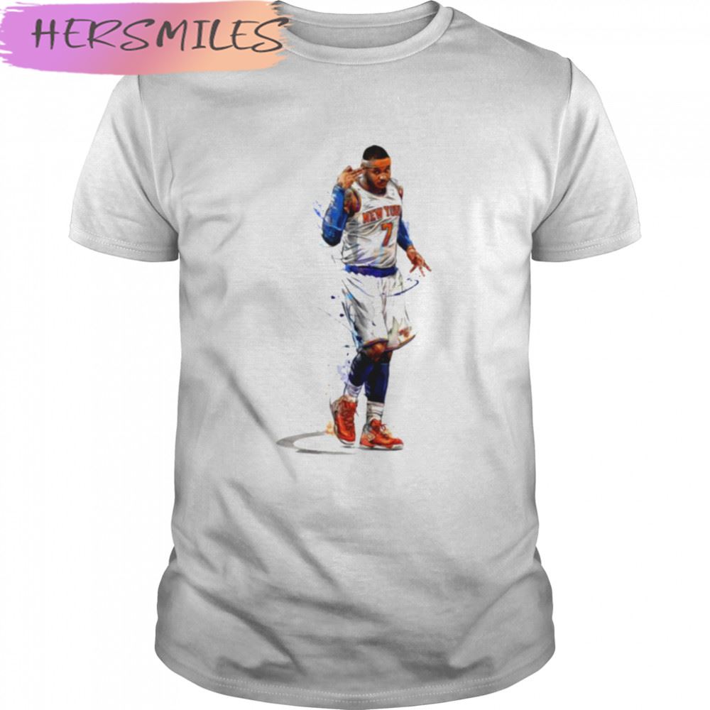 Art Basketball Legend Carmelo Anthony T-shirt
