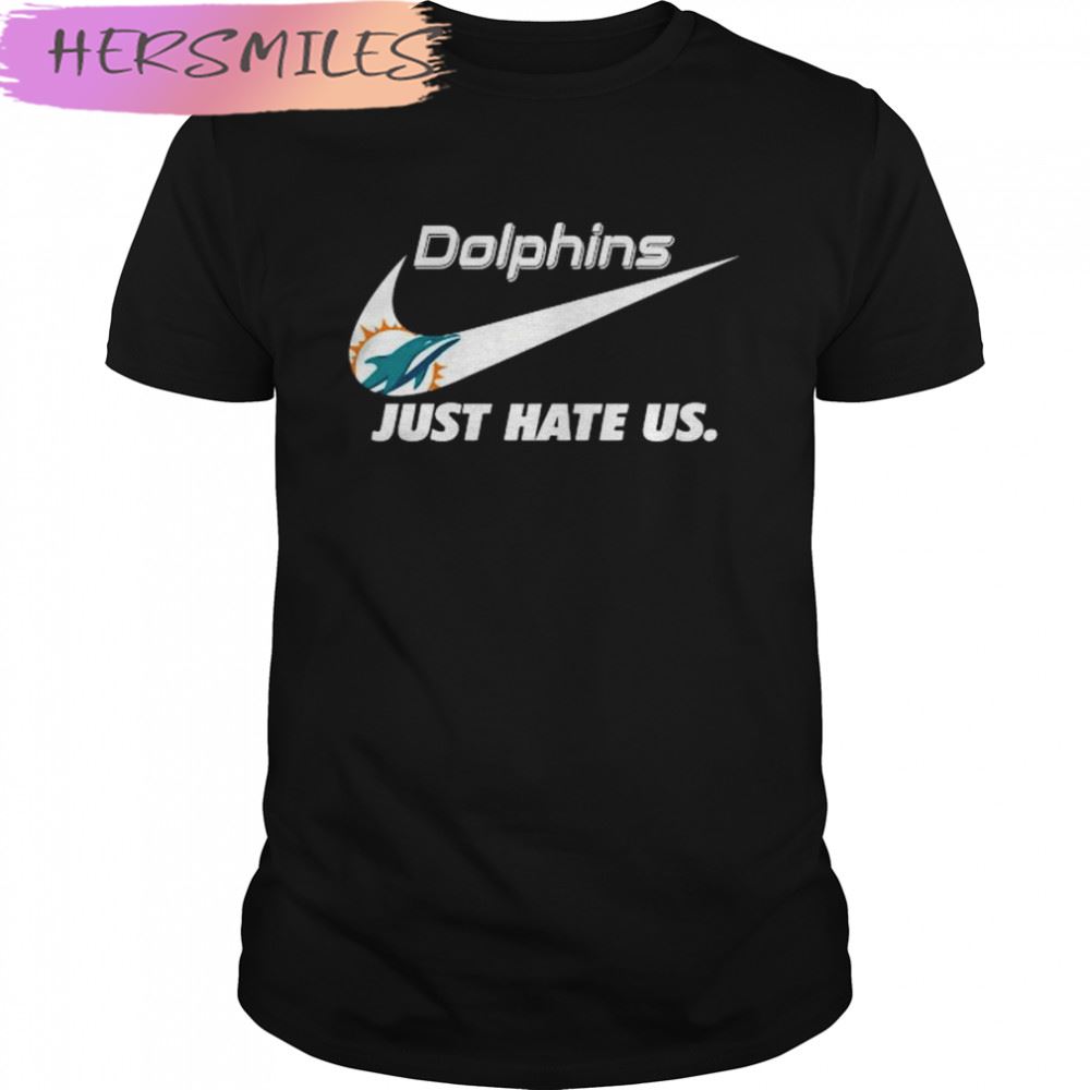 Nike Miami Dolphins Hate Us T-shirt