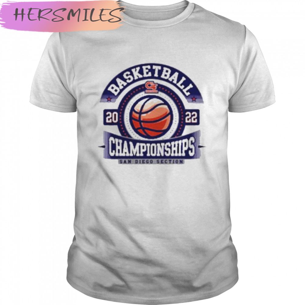 2022 cif-sds championship basketball T-shirt