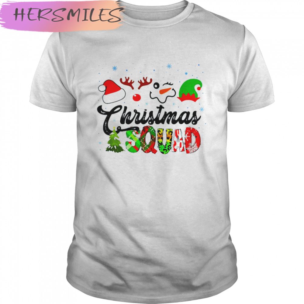 Elf Squad Christmas Matching Family T-shirt