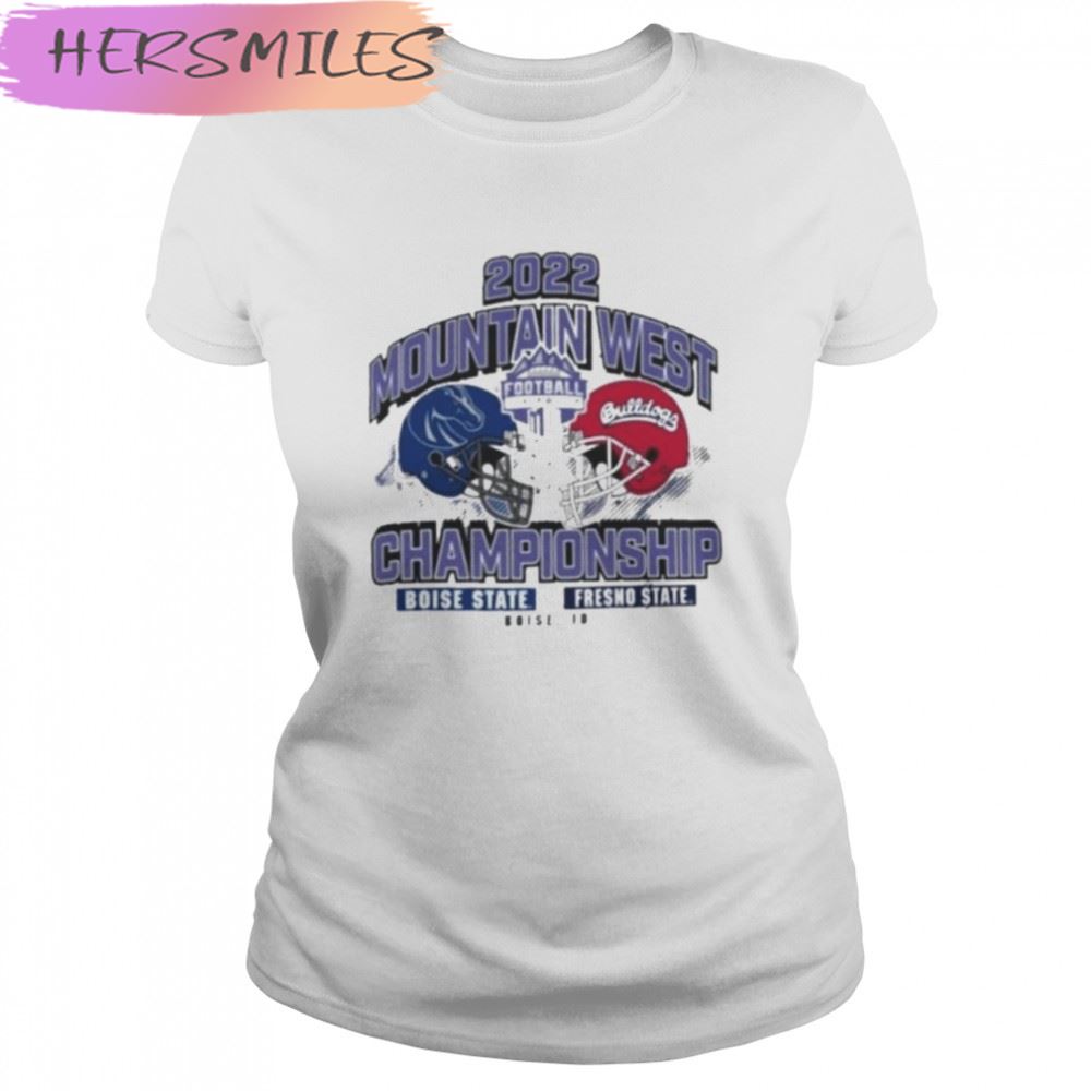 Boise State Vs Fresno State 2022 Mountain West Football Championship Shirt