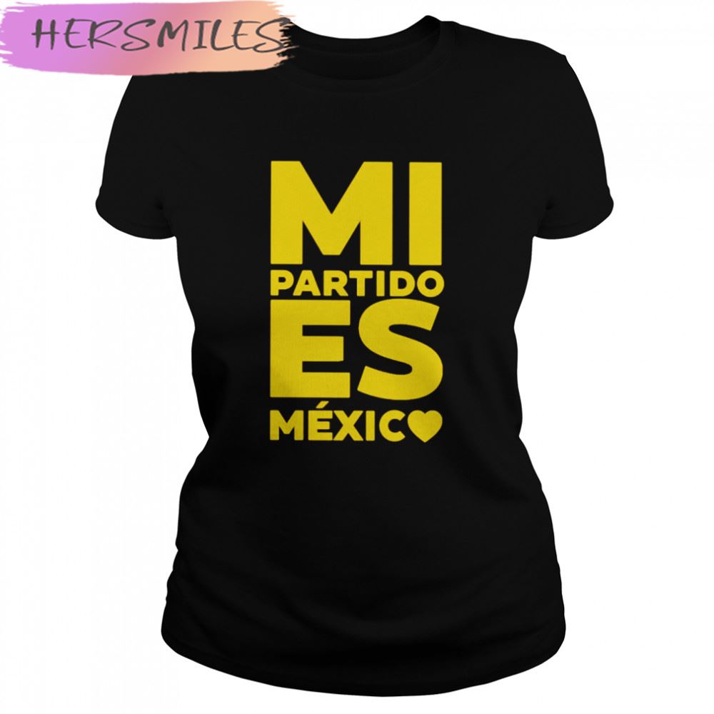 Edysmolworld mI partido es Mexico T-shirt