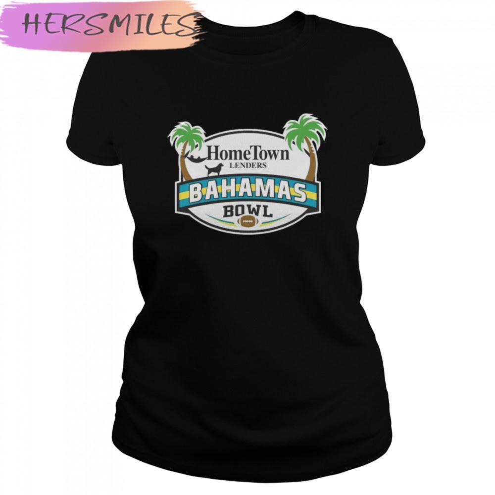 Hometown Lenders Bahamas Bowl 2022 Logo T-shirt