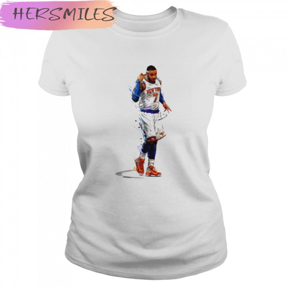 Art Basketball Legend Carmelo Anthony T-shirt
