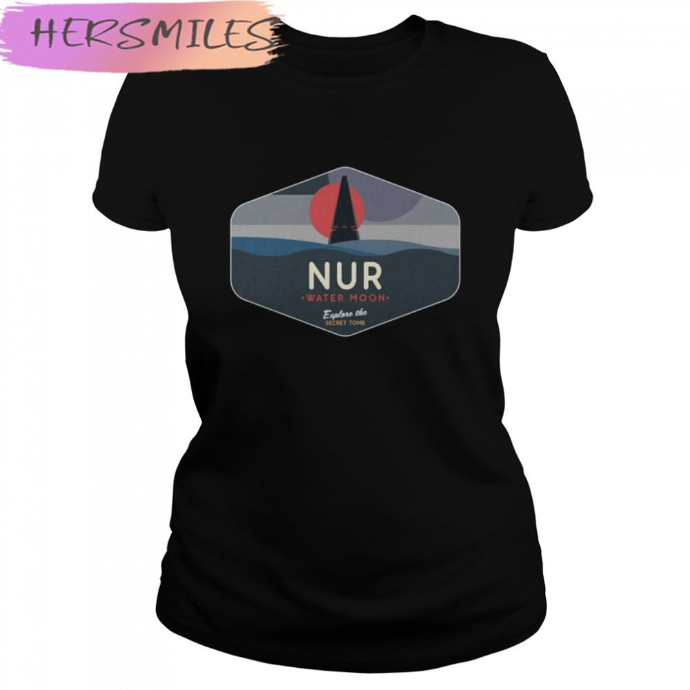 Nur Water Moon National Park Logo T-shirt
