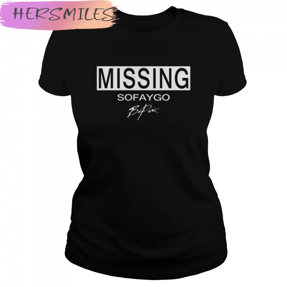 Missing Sofaygo Sofaygo T-shirt
