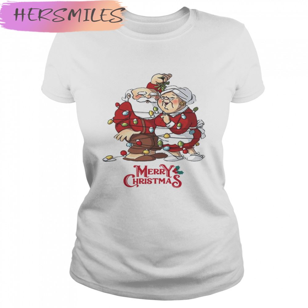 Christmas 2022 Grandma And Grandpa T-shirt