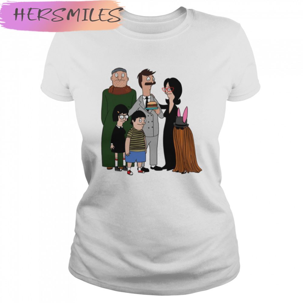 The Addams Family Is An Cartoon Comedy Film T-shirt