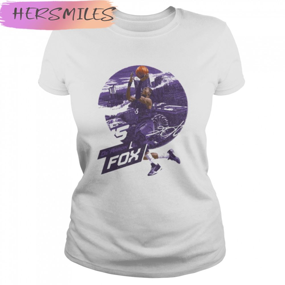 City Emblem Sacramento Kings De’aaron Fox T-shirt