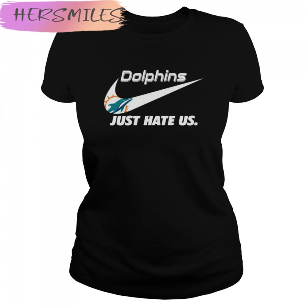Nike Miami Dolphins Hate Us T-shirt