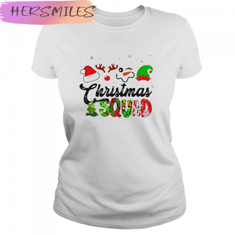 Elf Squad Christmas Matching Family T-shirt