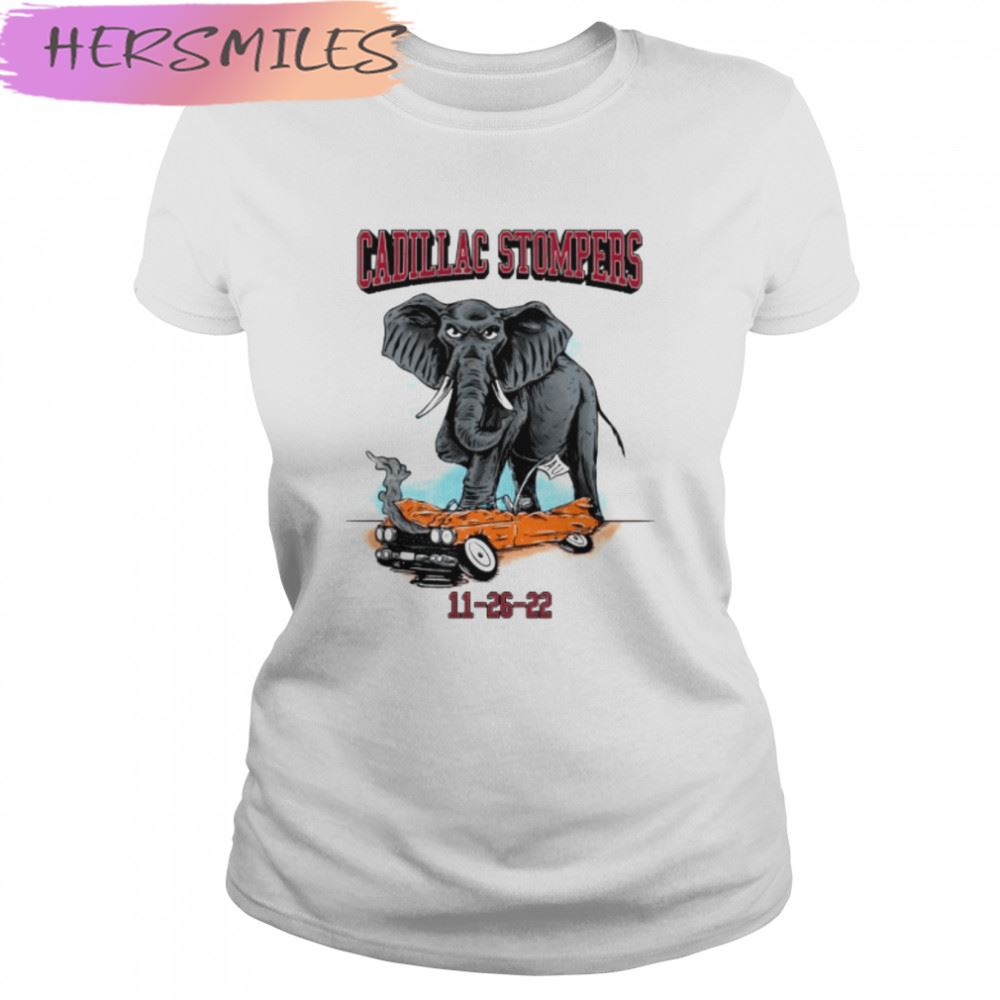 Alabama Crimson Tide Beat Auburn Tigers 2022 Cadillac Stompers T-shirt