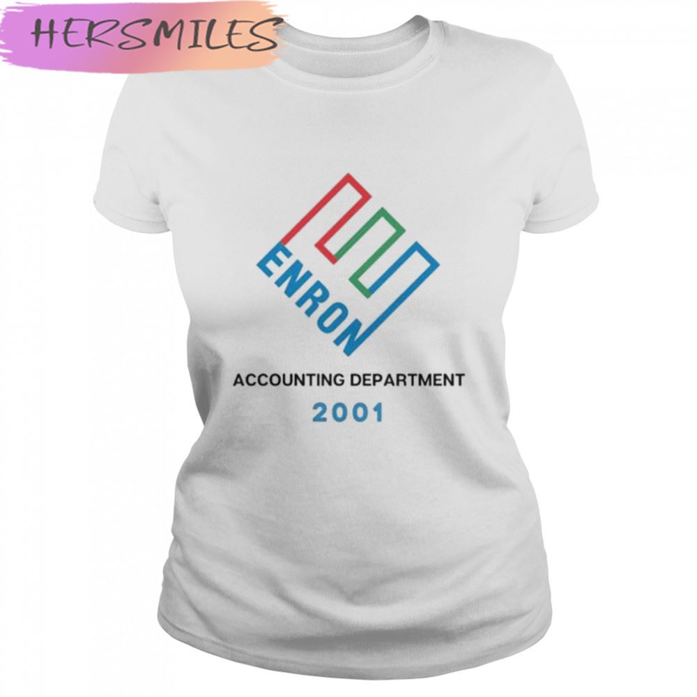 Enron accounting department T-shirt